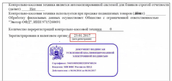 Список документов, направленных в налоговой орган